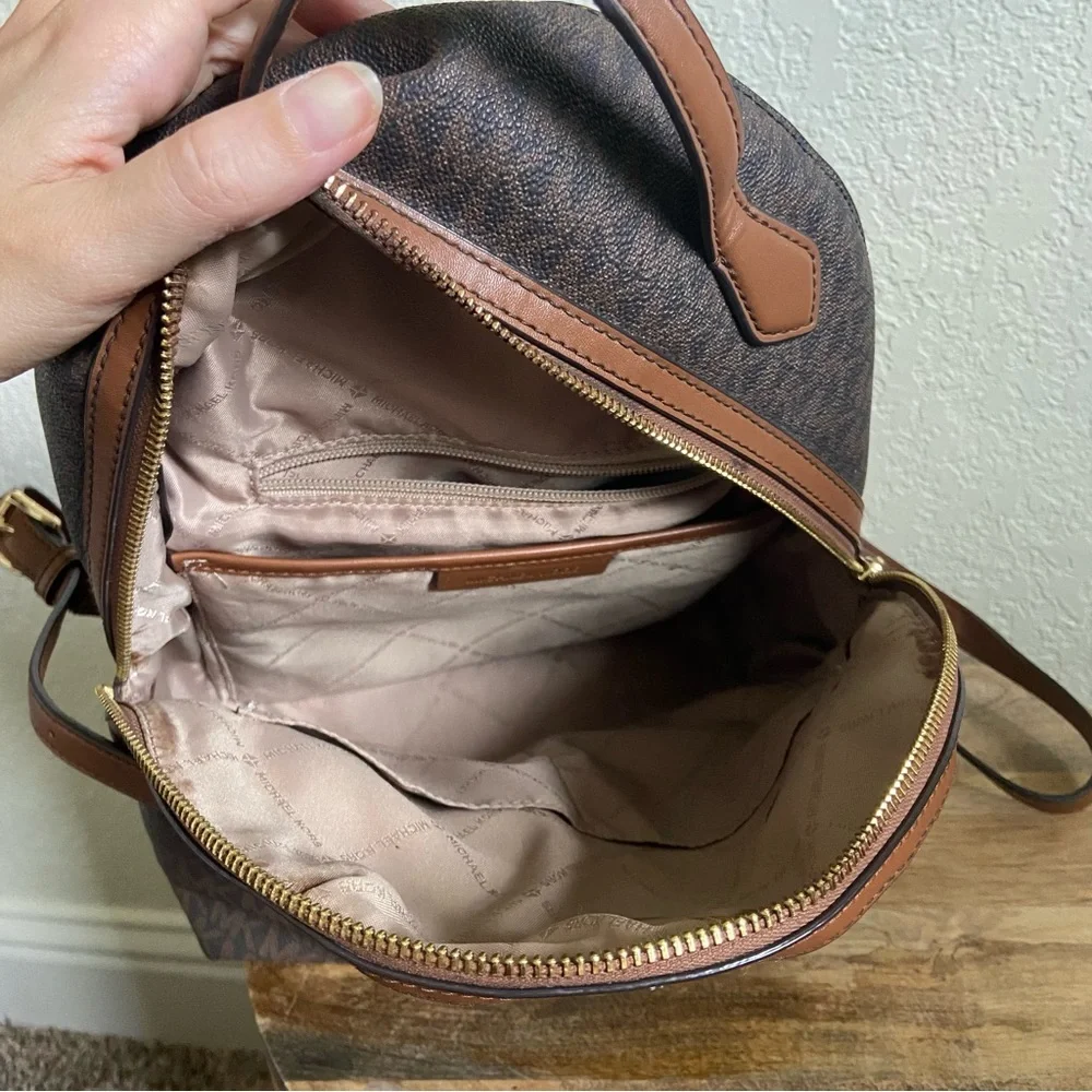 Michael Kors Sheila Medium Logo Backpack